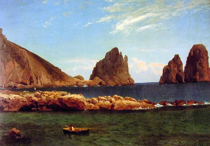 Albert Bierstadt Capri china oil painting image